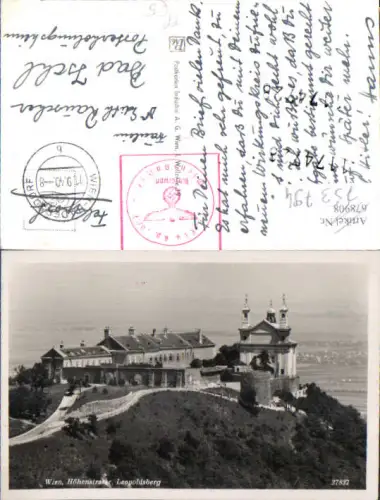 753794 Wien Döbling Höhenstrasse Leopoldsberg Feldpost Auhof