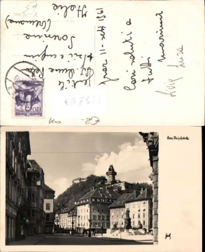 753857 Graz Hauptplatz pub Sketh
