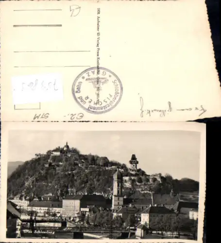 753869 Graz Schlossberg Stempel Schlossbergrestaurant Fischer