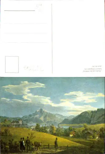 753947 Mondsee m. Schafberg Jakob Alt 1833