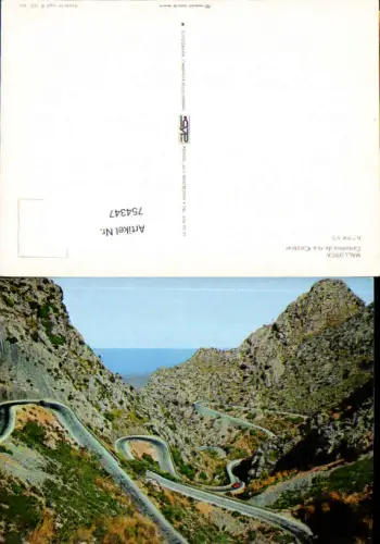 754347 Sa Calobra Carretera de La Calobra Escorca Mallorca