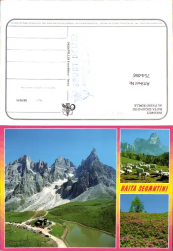754456 Baita Segantini Passo Rolle Dolomiti Provinz Trient Italy