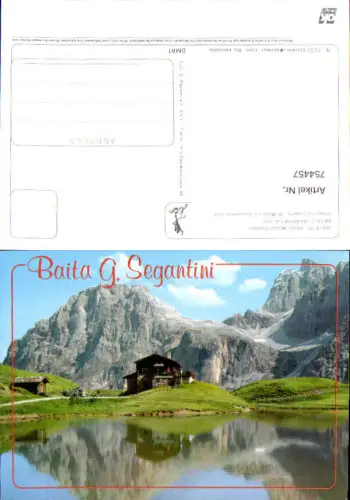 754457 Baita G. Segantini Passo Rolle Provinz Trient Italy