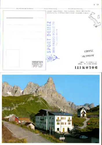 754461 Passo Rolle Dolomiten Provinz Trient Italy