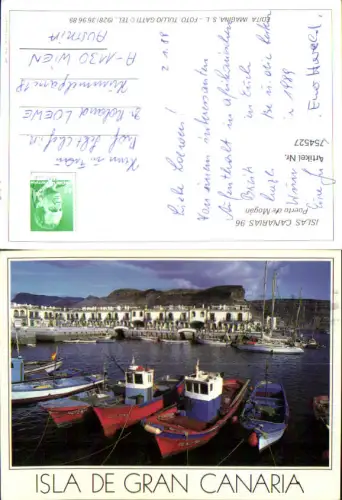 754527 Puerto de Mogán Gran Canaria Las Palmas Spain 1988