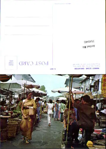 754546 Singapore Market Scene Singapore Singapore