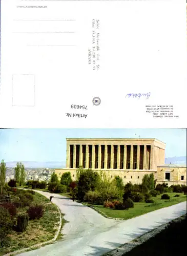 754639 Ankara, Anıtkabir Provinz Ankara