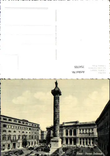754705 Roma Piazza Colonna Città metropolitana di Roma Capitale