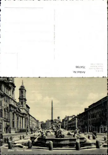 754706 Roma Piazza Navona Città metropolitana di Roma Capitale