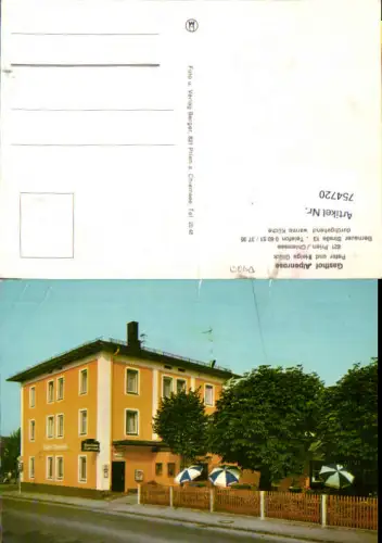 754720 Prien am Chiemsee Gasthof Alpenrose LK Rosenheim