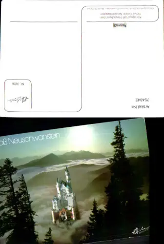 754842 Schloß Neuschwanstein Schwangau LK Ostallgäu