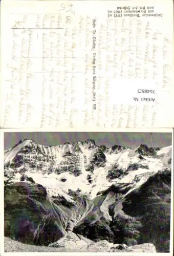 754853 Lötschentaler Breithorn Saflertal Bez. Westlich Raron Switzerland