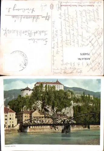 754875 Kufstein Feste Geroldseck Bez. Kufstein 1942