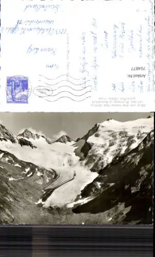 754877 Obergurgl Ötztal Rotmoos- u. Wasserfallgletscher Bez. Imst