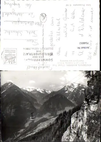 754892 Mayrhofen Penkenbahn Zillertal Seilbahn Bez. Schwaz