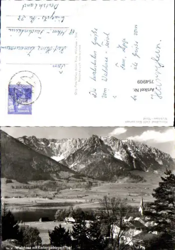754909 Walchsee mit Kaisergebirge Bez. Kufstein