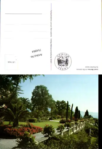 754964 Insel Mainau im Bodensee Schloßterrasse LK Konstanz