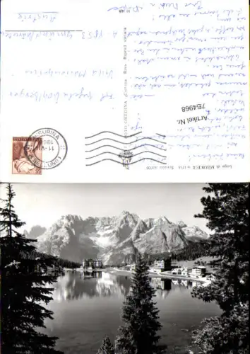 754968 Lago di Misurina Provinz Belluno Italy 1961