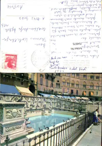 754975 Siena Fonte Gaia Prov. Siena Italy