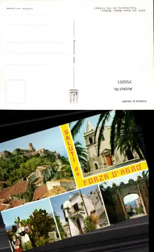 755051 Forza d'Agrò Messina Italy