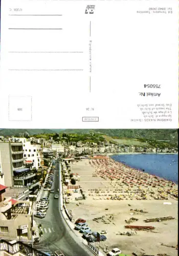 755054 Giardini Naxos Strand von Schisò Messina Italy