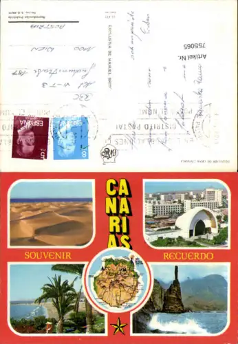 755065 Gran Canaria Canarias Province of Las Palmas Spain 1973