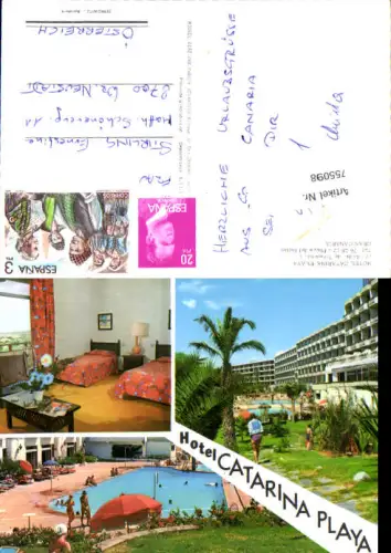 755098 Playa del Inglés Hotel Catarina Playa Las Palmas Spain