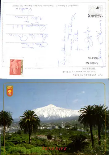 755116 Tenerife, Icod de los Vinos, El Teide Provinz Santa Cruz de Tenerife Spain