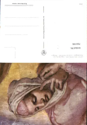 755146 Città del Vaticano Cappella Sistina Giudizio Universale Vatican City