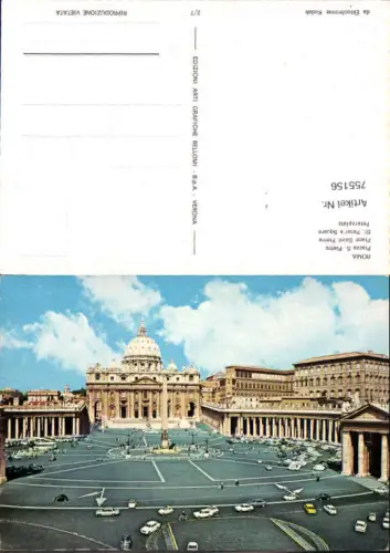755156 Rom Petersplatz Metropolitanstadt Rom Italy