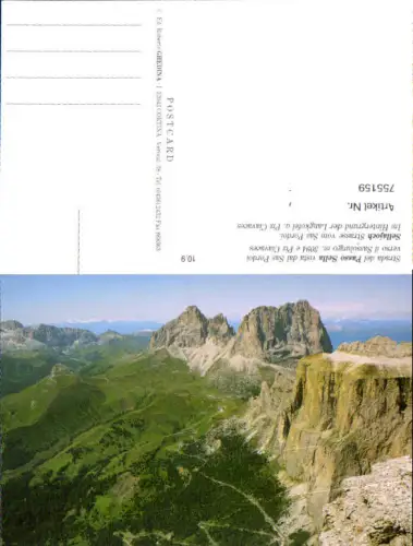 755159 Passo Sella (Sellajoch) Sas Pordoi Provinz Bozen / Provinz Trient Italy