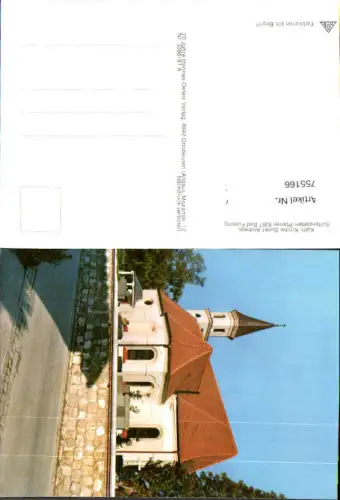 755166 Bad Füssing Safferstetten Kath. Kirche Sankt Andreas LK Passau