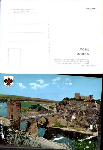 755201 Toledo Puente Alcántara y Castillo San Fernando Provinz Toledo Spain