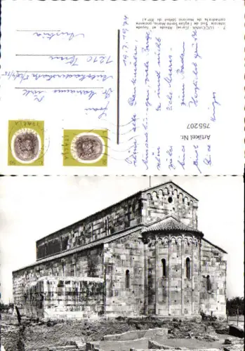 755207 Lucciana Eglise Santa Maria Département Haute-Corse France 1974