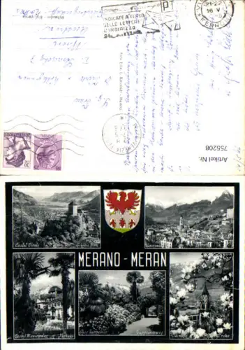 755208 Meran Merano Trentino Burggrafenamt Italy 1956