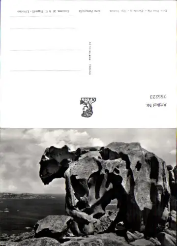 755223 Palau Capo d'Orso Roccia dell'Orso Gesteinsformation Sassari Italy