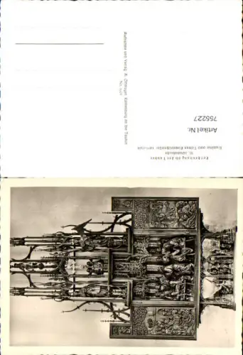 755227 Rothenburg ob der Tauber St. Jakobsaltar Blutaltar von Tilman Riemenschneider LK Ansbach
