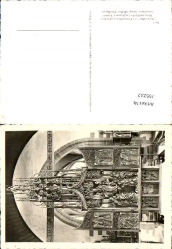 755232 Creglingen Marienaltar in der Herrgottskirche LK Main-Tauber-Kreis