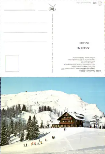 755239 Tauplitzalm Tauplitz Bad Mitterndorf Bez. Liezen 1977