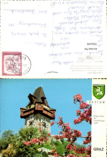 755249 Graz Uhrturm Graz (Stadt) 1978