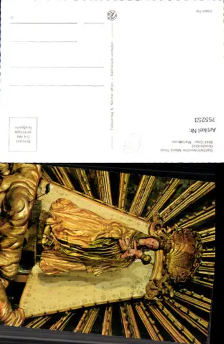 755253 Graz-Mariatrost Wallfahrtskirche Maria Trost Gnadenbild Graz