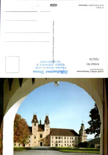 755278 Vorau Chorherrenstift Bez. Hartberg-Fürstenfeld