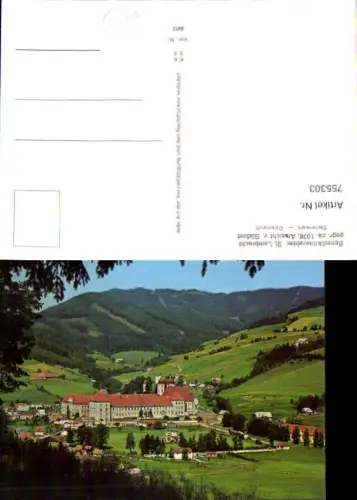 755303 St. Lambrecht Benediktinerabtei Bez. Murau