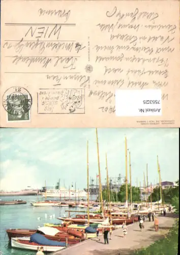 755325 Copenhagen, The Yacht Harbour Kopenhagen Municipality Denmark 1982