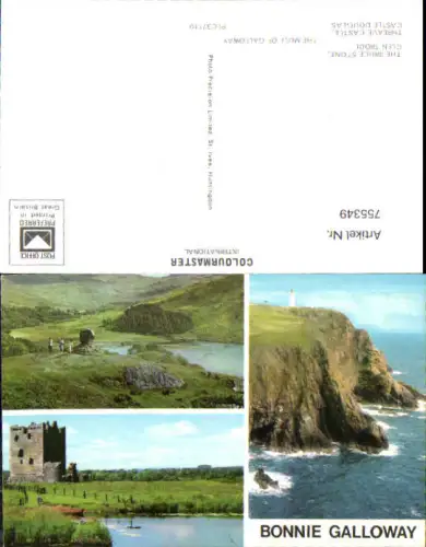 755349 Bonnie Galloway, The Bruce Stone, Glen Trool, Threave Castle, Castle Douglas, The Mull of Galloway Dumfries and Galloway Scotland, Great Britain