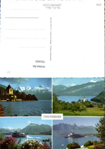 755455 Thunersee Verwaltungskreis Thun Switzerland