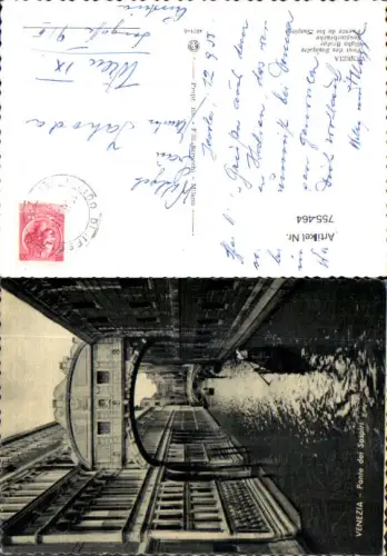 755464 Venezia Ponte dei Sospiri Metropolitan City of Venice Italy 1955