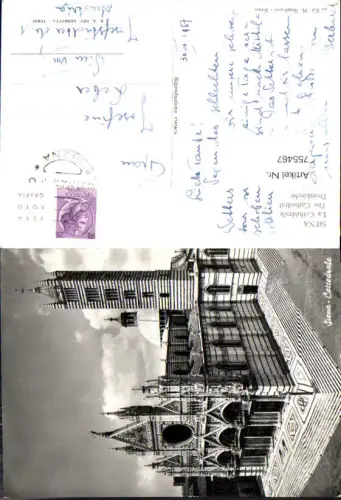 755467 Siena Cattedrale Provinz Siena Italy 1957