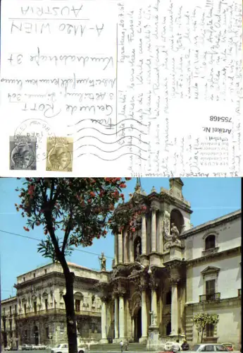755468 Siracusa Die Kathedrale Province of Syracuse Italy 1968