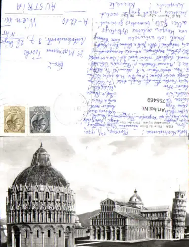 755469 Pisa Piazza del Duomo Provinz Pisa Italy 1930